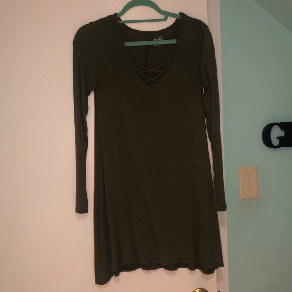 Green dress